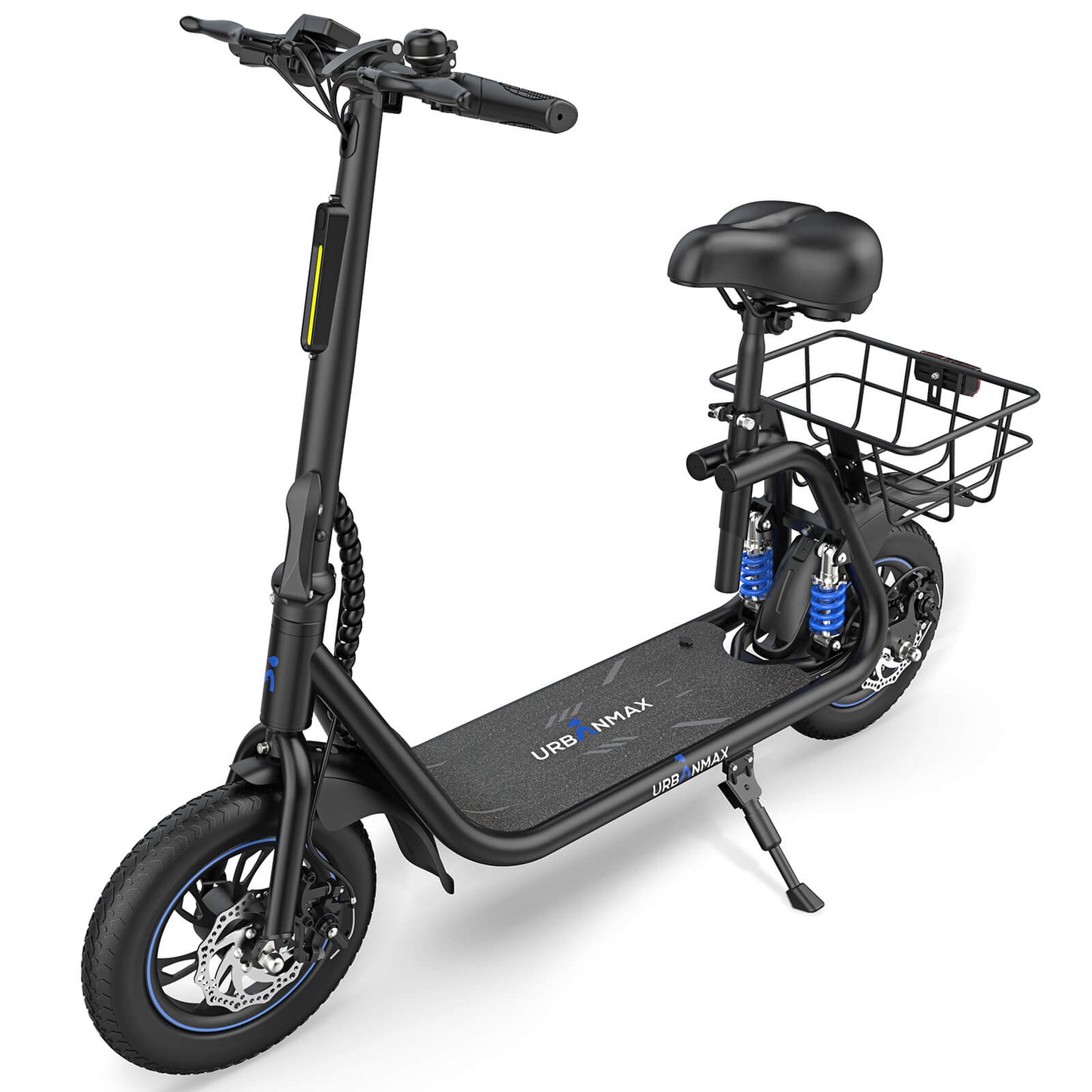 Urbanmax C1 pro Electric Scooter for Adults with Seat & Carry Basket